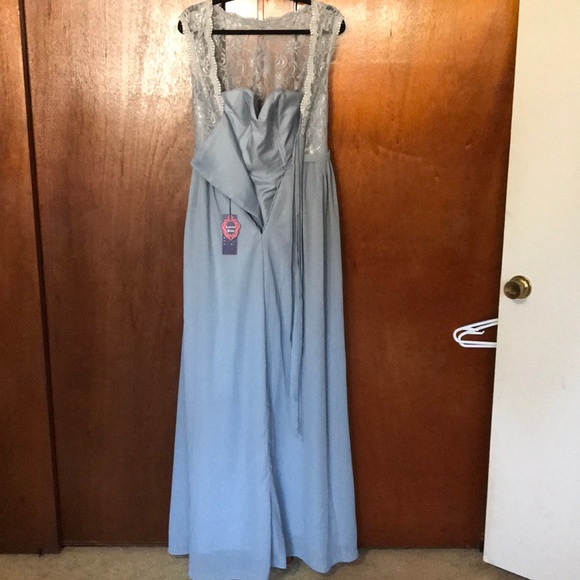 Blue Bridesmaid dress - Picture 3 of 4